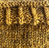 Image 3 of Artisan Hand Knitted Wrist Warmers in Birlinn Yarn