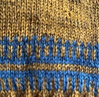 Image 4 of Artisan Hand Knitted Wrist Warmers in Birlinn Yarn