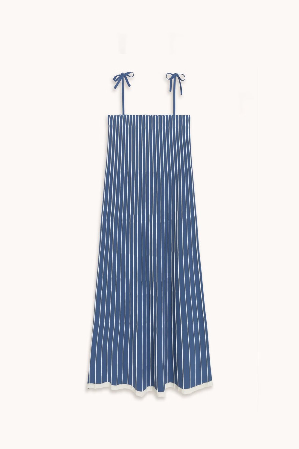 Image of 3-Vestido contrast dark blue