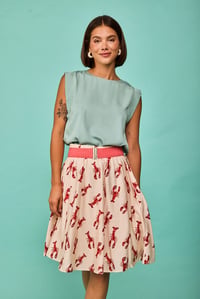 Image 3 of Falda Merón rojo