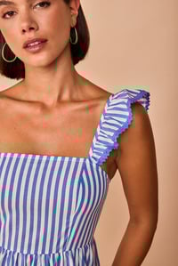 Image 2 of Vestido Salinas azul de Smile