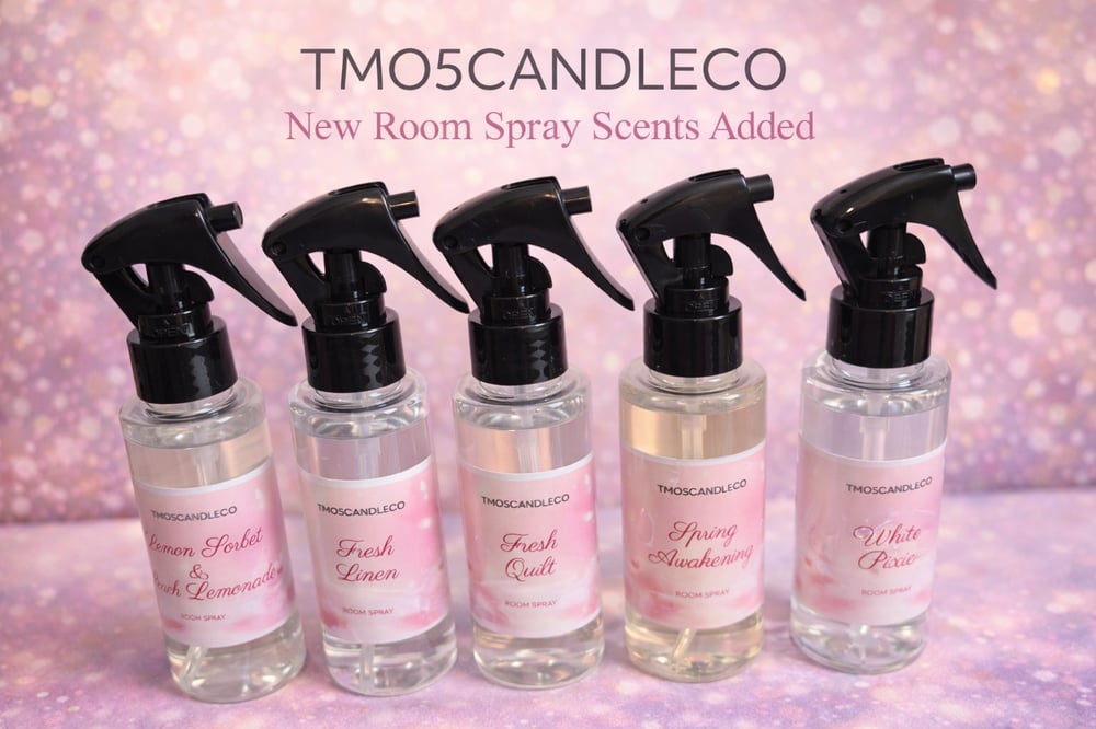 Image of TMO5CANDLECO Signature Room Spray Collection