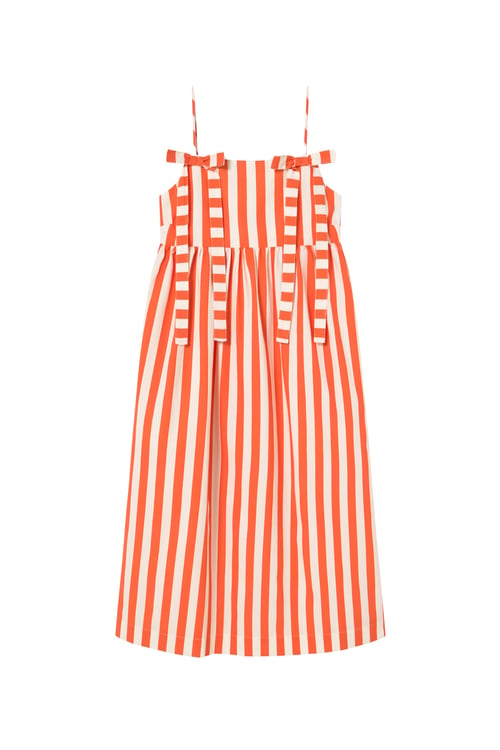 Image of 3-Vestido striped bows