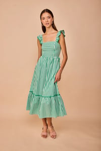 Image 3 of Vestido Salinas verde de Smile