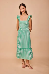 Image 4 of Vestido Salinas verde de Smile