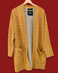 Image 3 of  COME AS YOU ARE CARDIGAN  ⛧°IBIZA SCREENPRINT ⛧° OVERSIZED ⛧° UNISEX