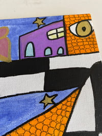 Image 2 of Checkered Evolution 6 | Canvas 
