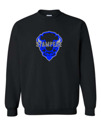 Image 2 of Bedford Stampede Softball Crewneck Design 1