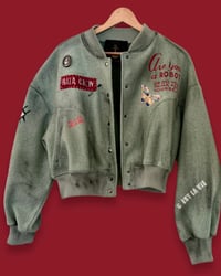 Image 2 of IBIZA CREW ¥ BOMBER JACKET ¥ UNISEX ¥ UPCYCLED ¥ IBIZA