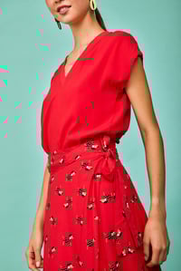 Image 1 of Top Plentzia rojo