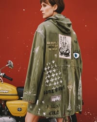 Image 1 of GANESHA ¥ VILLAGE PUNK ¥ IBIZA ¥ PARKA  ¥ UPCYCLED  ¥ 