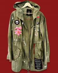 Image 2 of GANESHA ¥ VILLAGE PUNK ¥ IBIZA ¥ PARKA  ¥ UPCYCLED  ¥ 