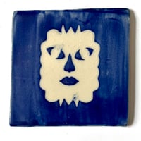 Image 1 of Cobalt Face Tile #3