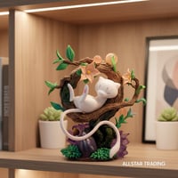 Image 1 of Sleeping Mew Forest Figure