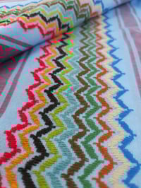 Image 3 of Light Blue Keffiyeh (Made in Jordan)