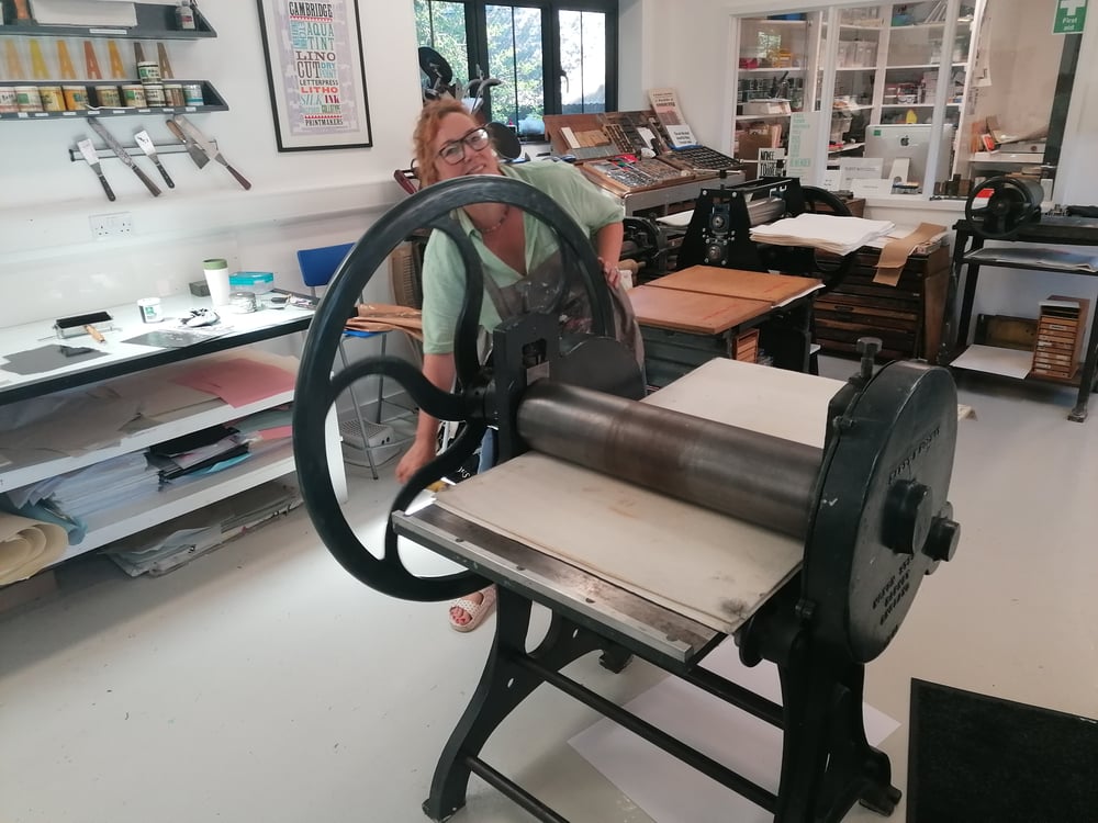 Image of 'Swept' Monotype 