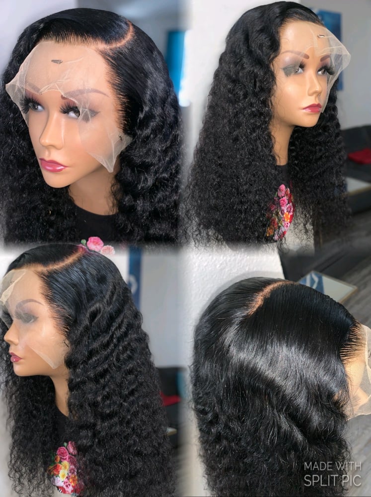 Image of 26 Inch Deep Wave Lace Frontal Wig 