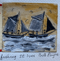 Image 2 of Out Fishing St Ives by Bill Payne