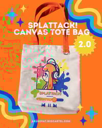 Image 1 of Splatoon Splattack Tote Bag 2.0