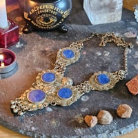 Image 2 of Lapis Dominion Necklace Talisman