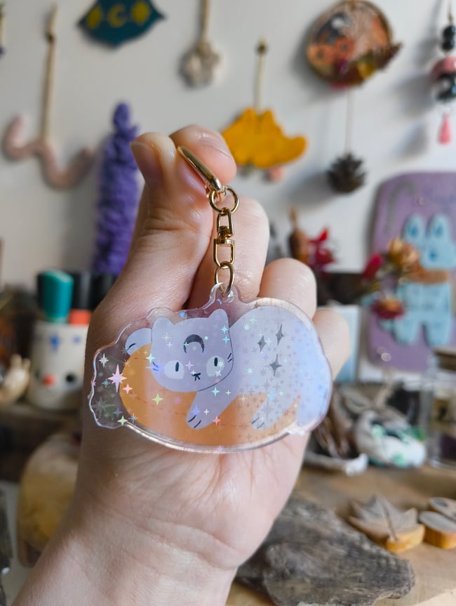 Porte-clef Butternut le Chat 