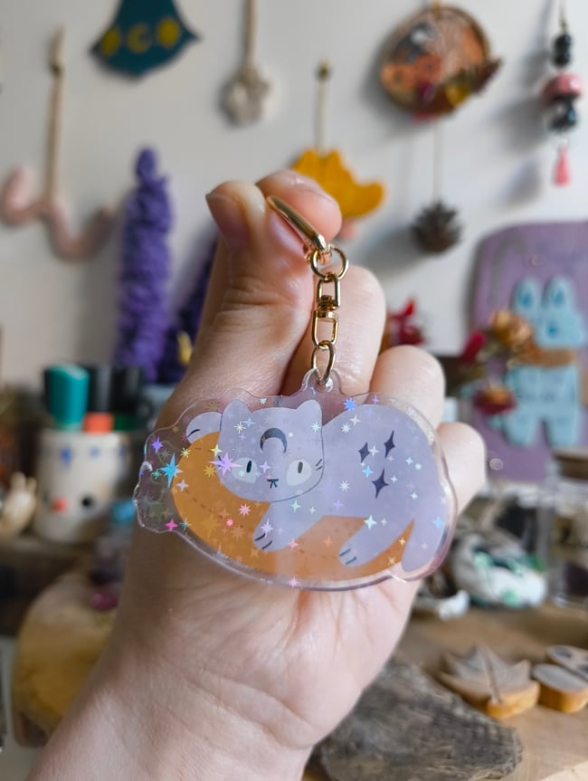 Porte-clef Butternut le Chat 