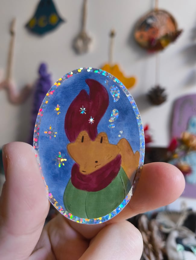 Sticker Renard Emmitouflé 