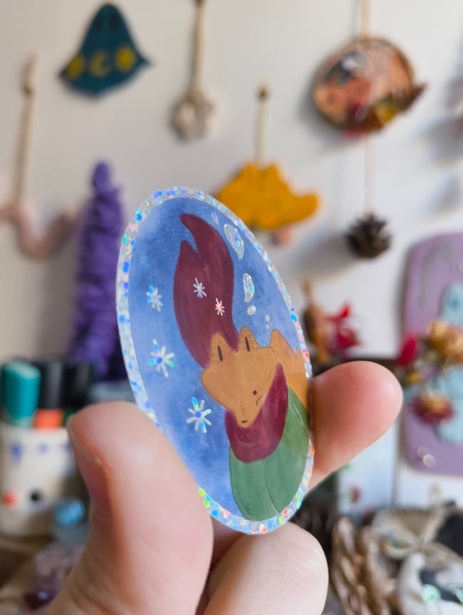 Sticker Renard Emmitouflé 