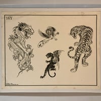 Image 1 of 1989 Pinky Yun Spaulding & Roger’s shop used flash sheet 11x14
