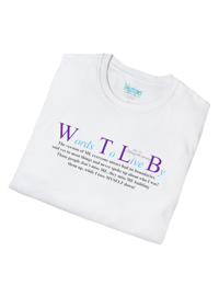 Image 1 of "The version of me..." WordsToLiveBy Clothing with meaning  by Myztiques XS - 5XL