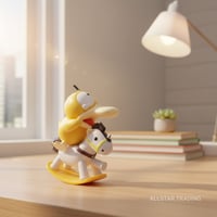 Image 2 of Psyduck Rocking Horse Figure