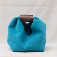Image 3 of Jumbo Siops aqua suede
