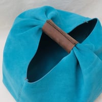 Image 6 of Jumbo Siops aqua suede