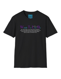 Image 4 of "The version of me..." WordsToLiveBy Clothing with meaning  by Myztiques XS - 5XL