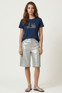 Image 3 of CAMISETA VESPA AZUL LOLITAS 