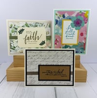 Image 2 of Religious Card Making Kit for Women to DIY 6 Scripture Greeting Cards