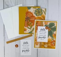 Image 7 of Religious Card Making Kit for Women to DIY 6 Scripture Greeting Cards