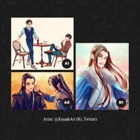[Message us first before checkout] [Add-on ONLY] Keyade Art Prints