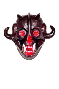 Image 1 of BURGUNDY MARBLE SNAGGLETOOTH RELIC