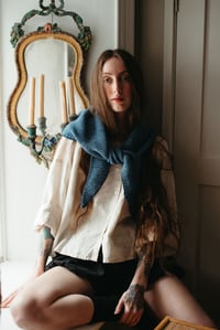 Image 2 of Knitting Pattern - Pelham Kerchief 