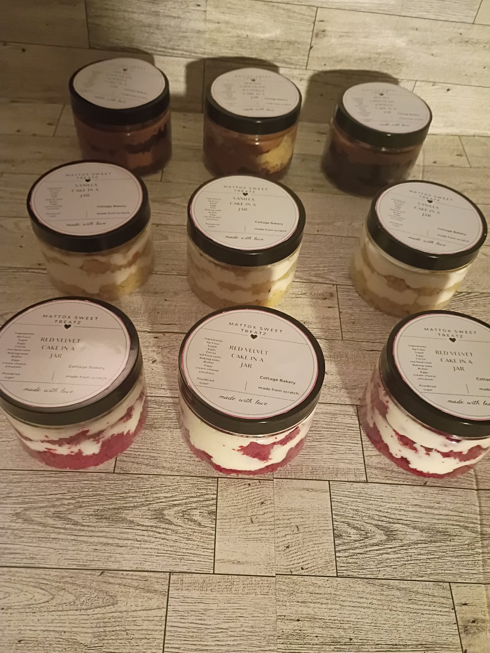 Image of Cake in a jar 
