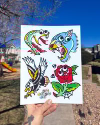 GOOGLY EYES 8x11 PRINT