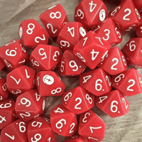Image 2 of Flames of Orion Dice Set