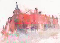 Image 2 of Tenements, Hyndland   -  Soft Pastels and Charcoal on Paper 