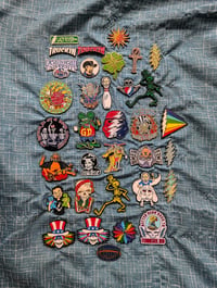 Image 1 of Chooese a Grateful Dead Pin. Comes with 10 GD stickers.