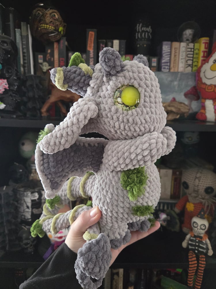Image of Brynn, the Moss-Kissed Gargoyle