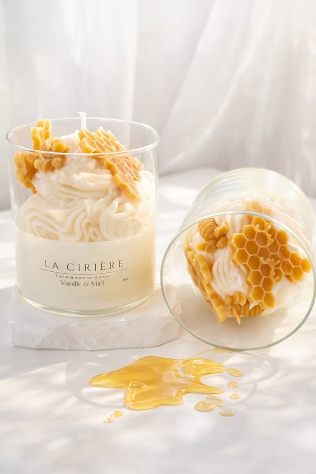 Bougie miel