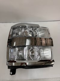 Image 1 of 15-19 Chevy Silverado 2500HD 3500HD Projector Headlights Clear