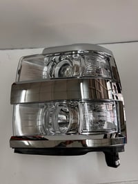 Image 2 of 15-19 Chevy Silverado 2500HD 3500HD Projector Headlights Clear
