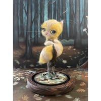 Image 11 of Garden Familiar (Wool Sculpture in Custom Cloche)